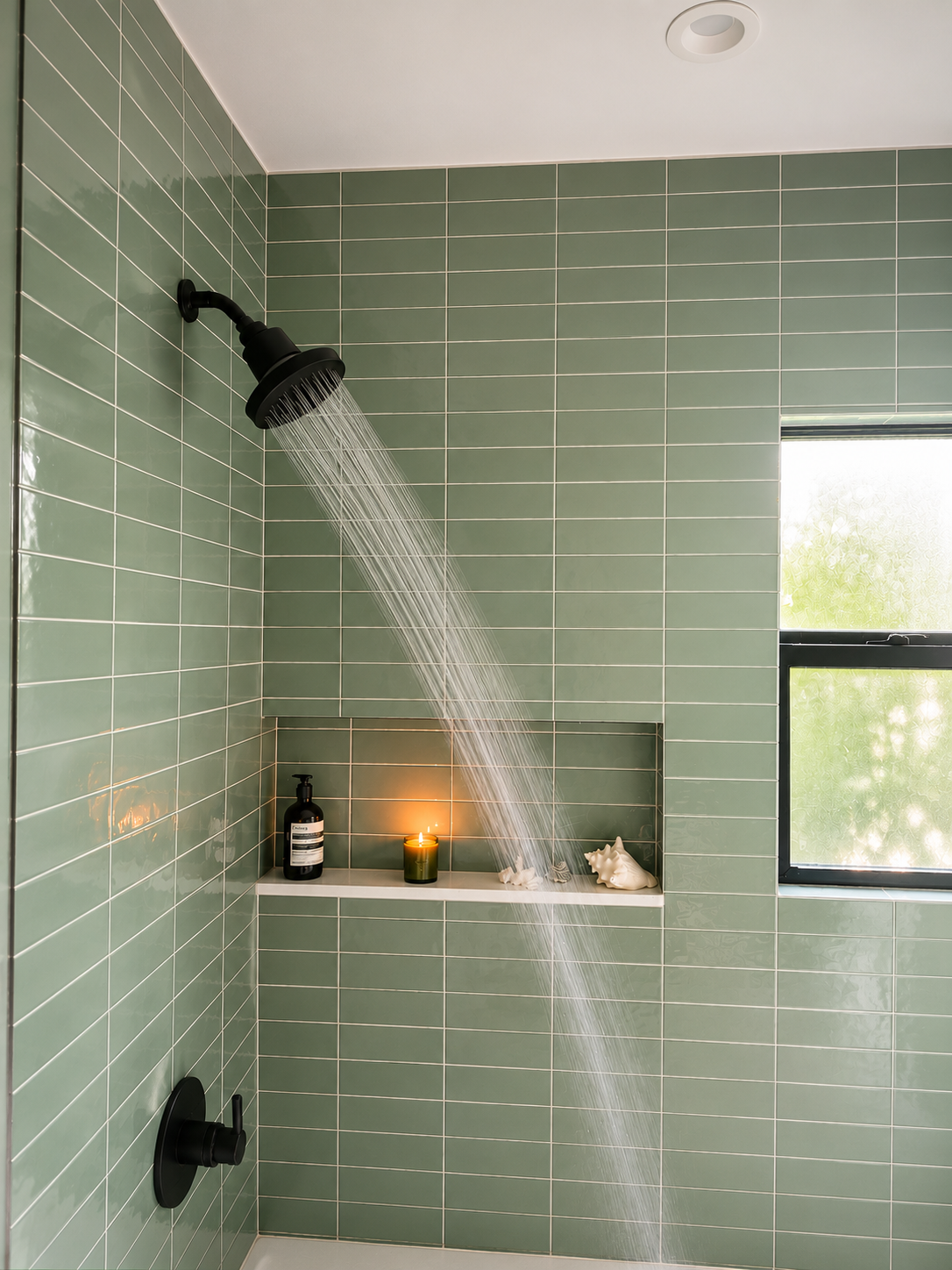 VESL filtered showerhead