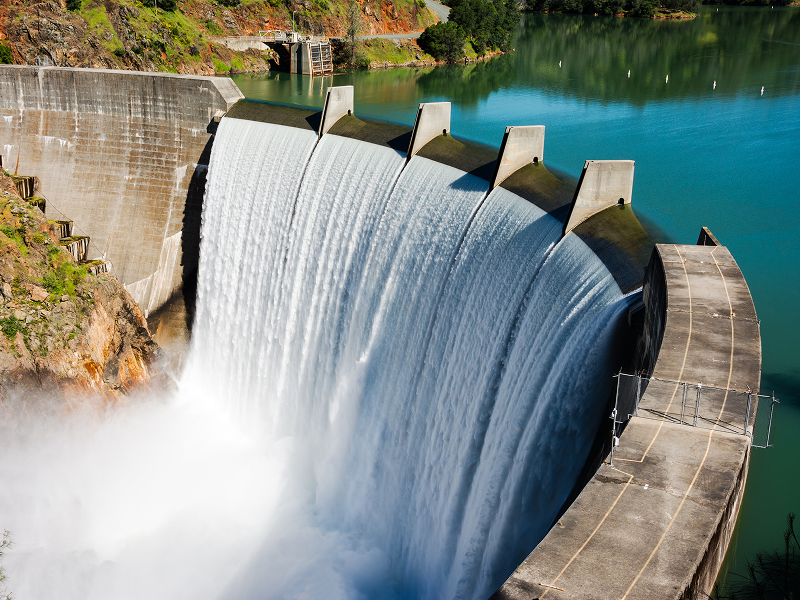 Regional water source — reservoir, river, or wellhead