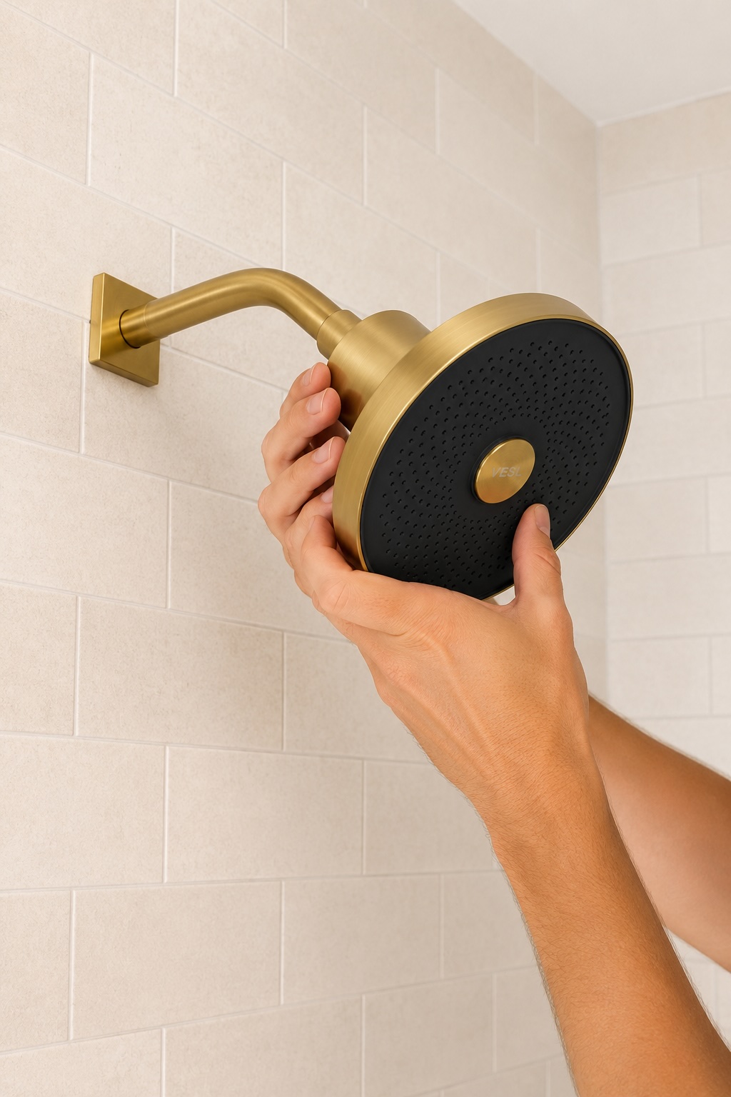VESL showerhead installation